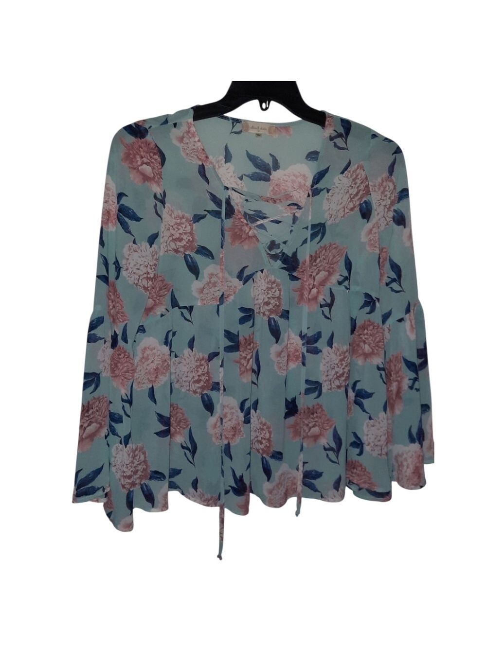 Altar'd State Blouse Long Sleeve Size Medium